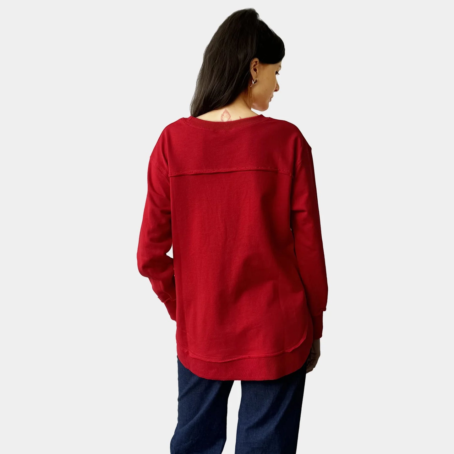 AMYIC SWEATER RED