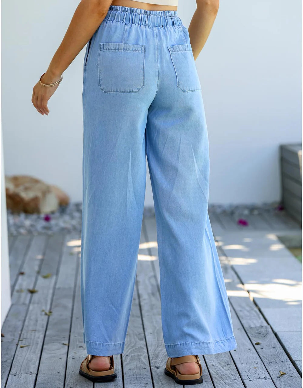 LIA TENCEL DENIM PANT