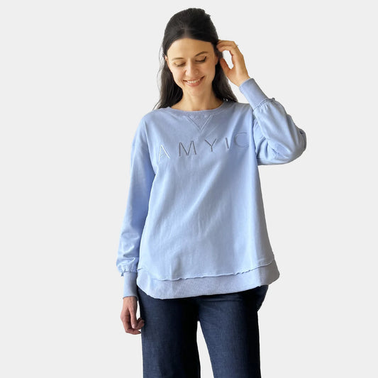 AMYIC SWEATER BABY BLUE