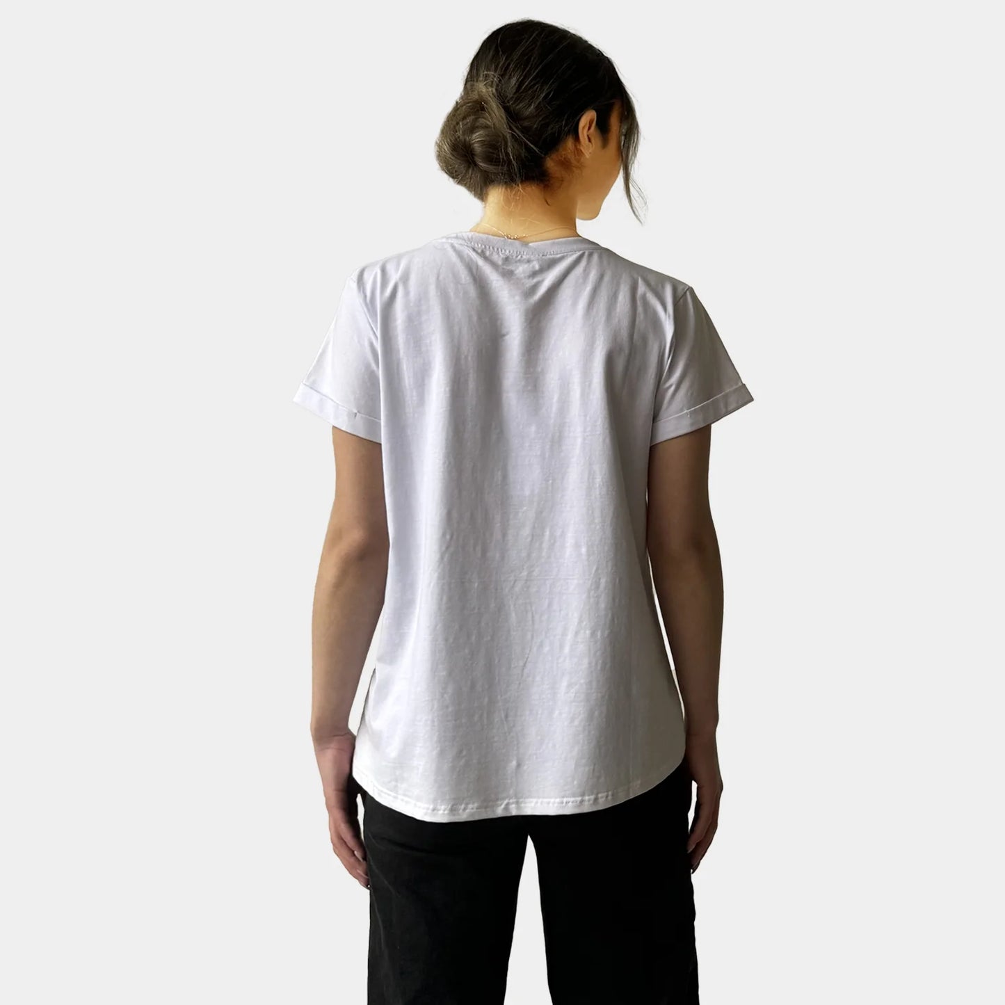 WHITE HEATRS TEE