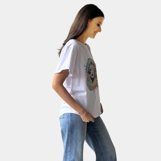 MARILYN TEE IN WHITE
