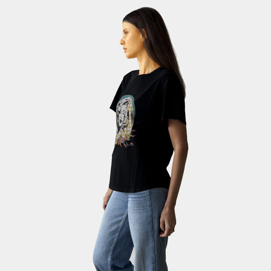 MARILYN TEE IN BLACK