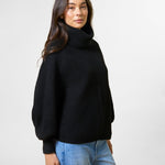 POLO NECK PONCHO