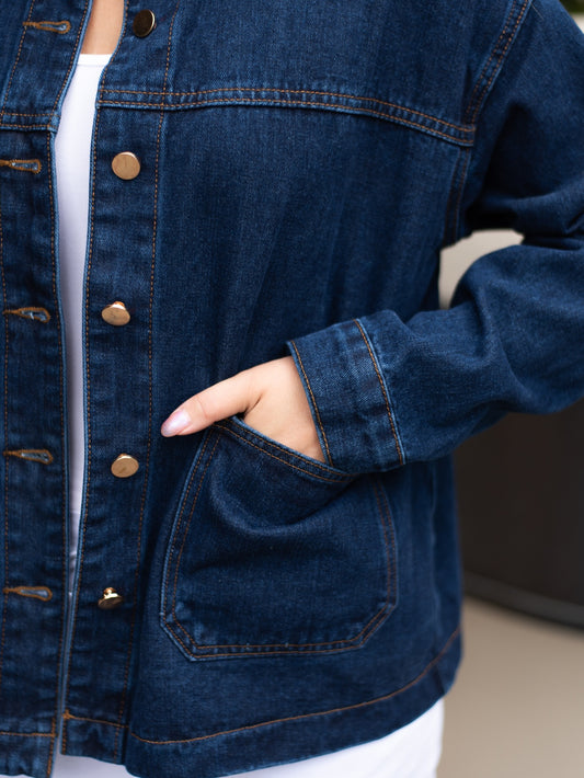 DARCY DENIM SHIRT JACKET