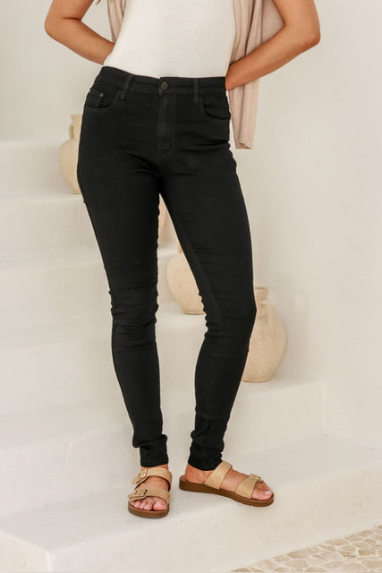 JANIE BLACK SKINNY JEAN