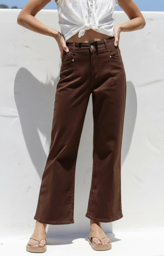 J LO JEAN IN CHOCOLATE