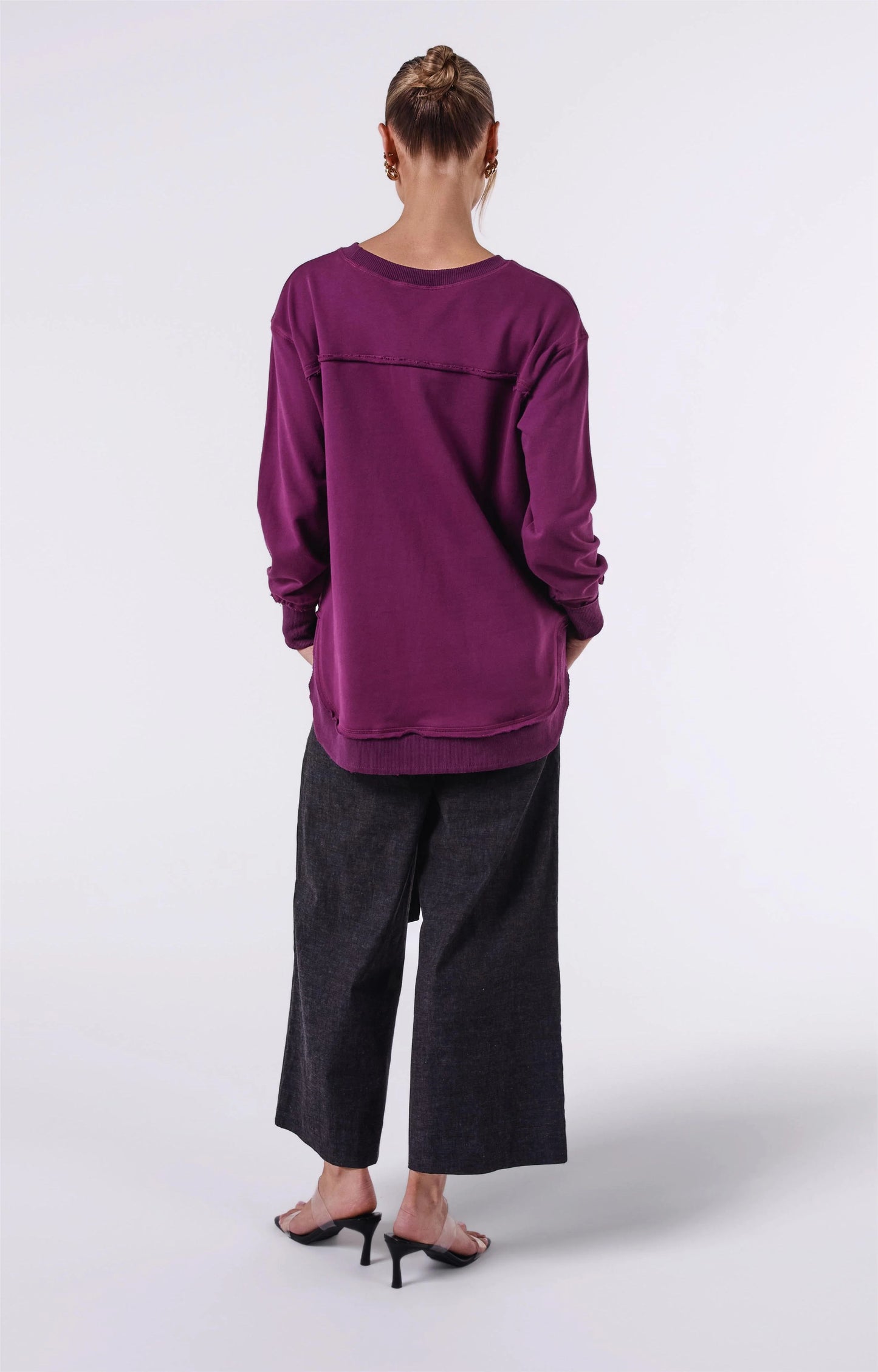 AMYIC SWEATER PLUM