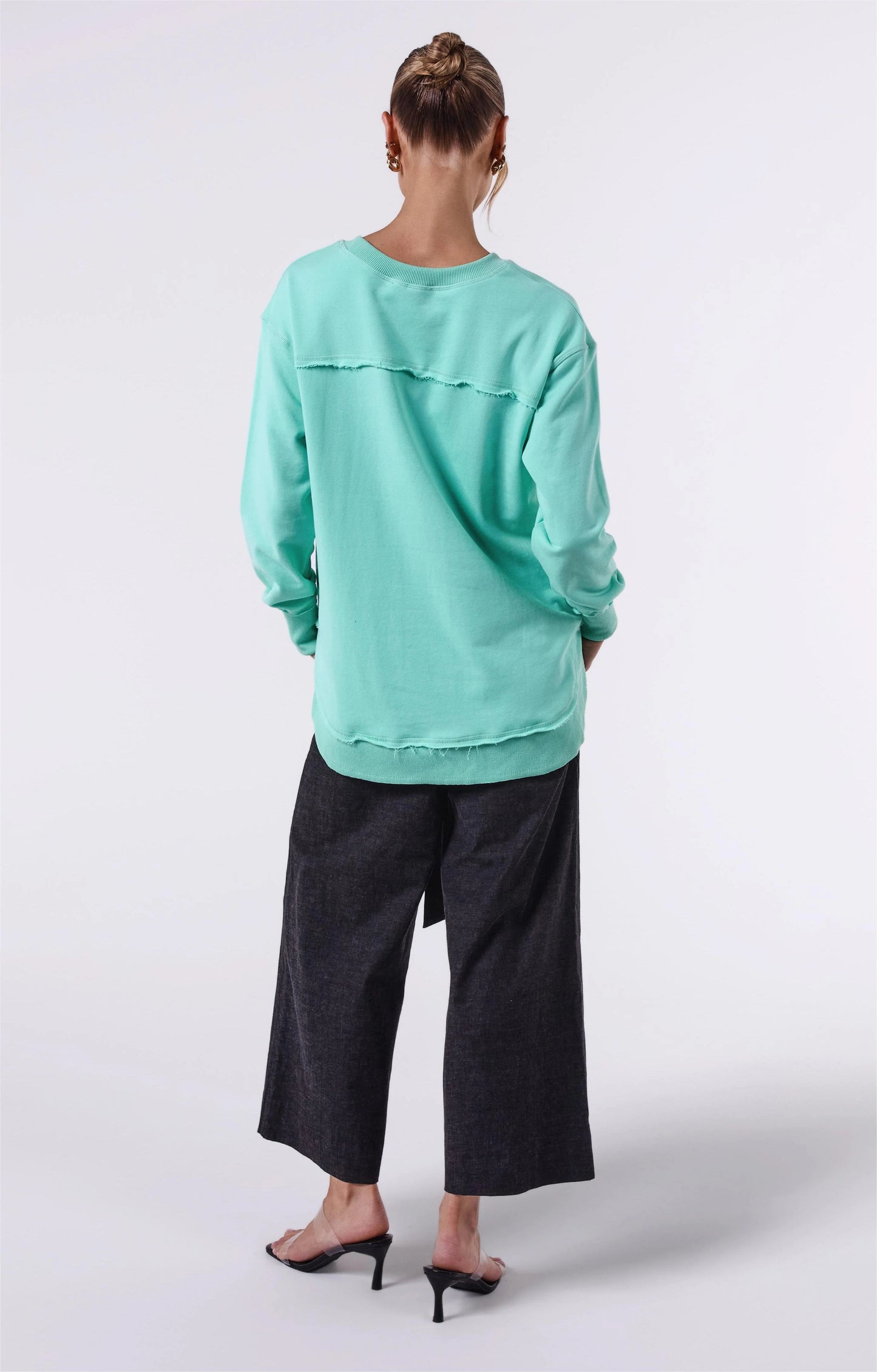AMYIC SWEATER APPLE GREEN