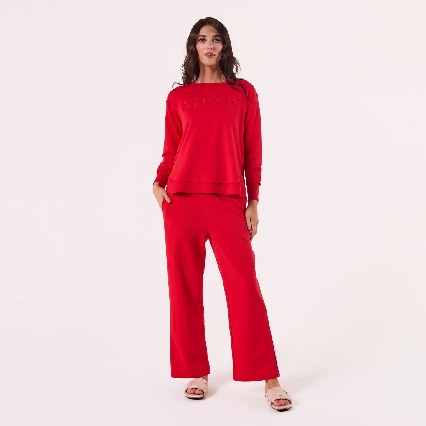 AMYIC SWEATER RED