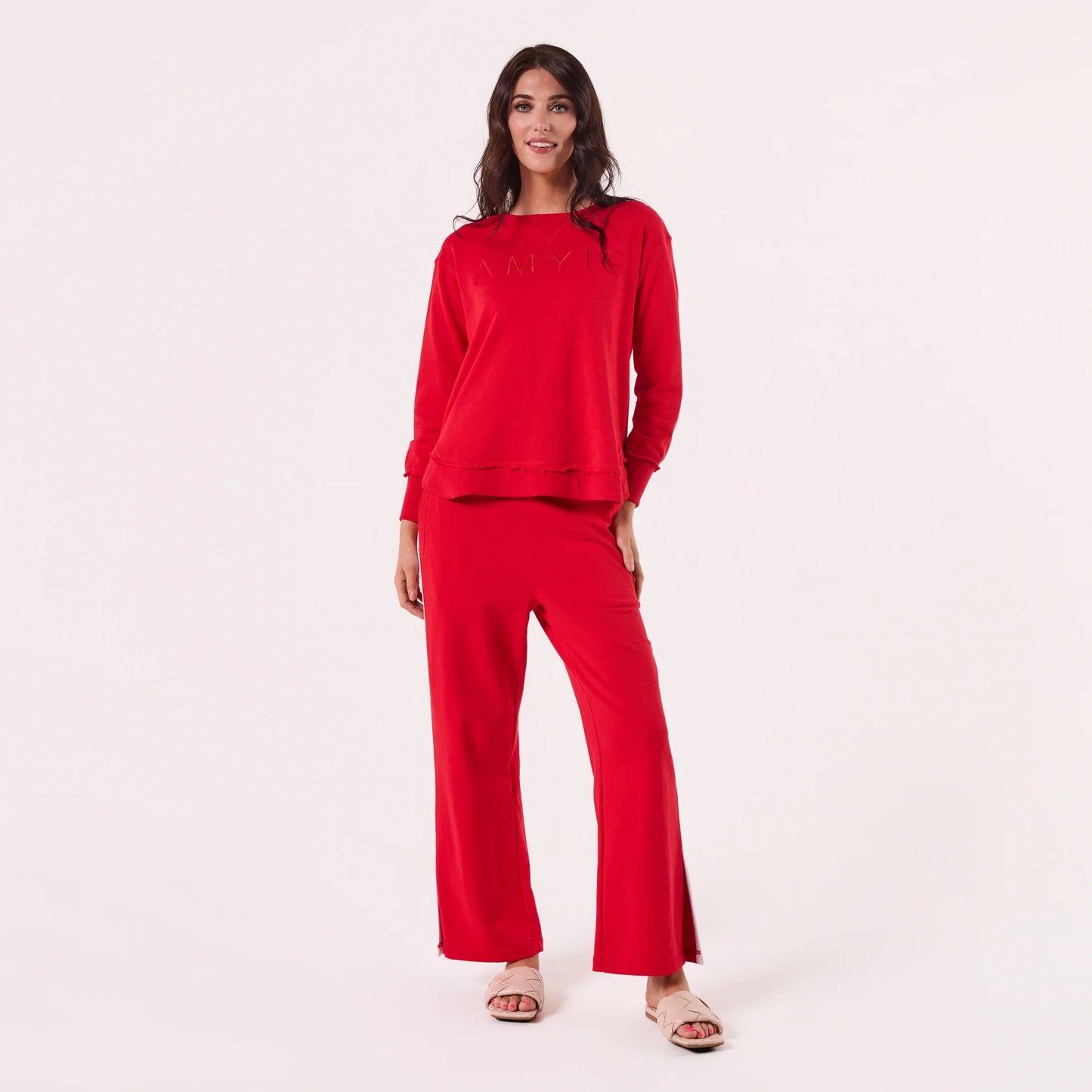 AMYIC SWEATER RED