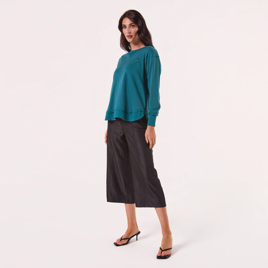 AMYIC SWEATER ACID BLUE