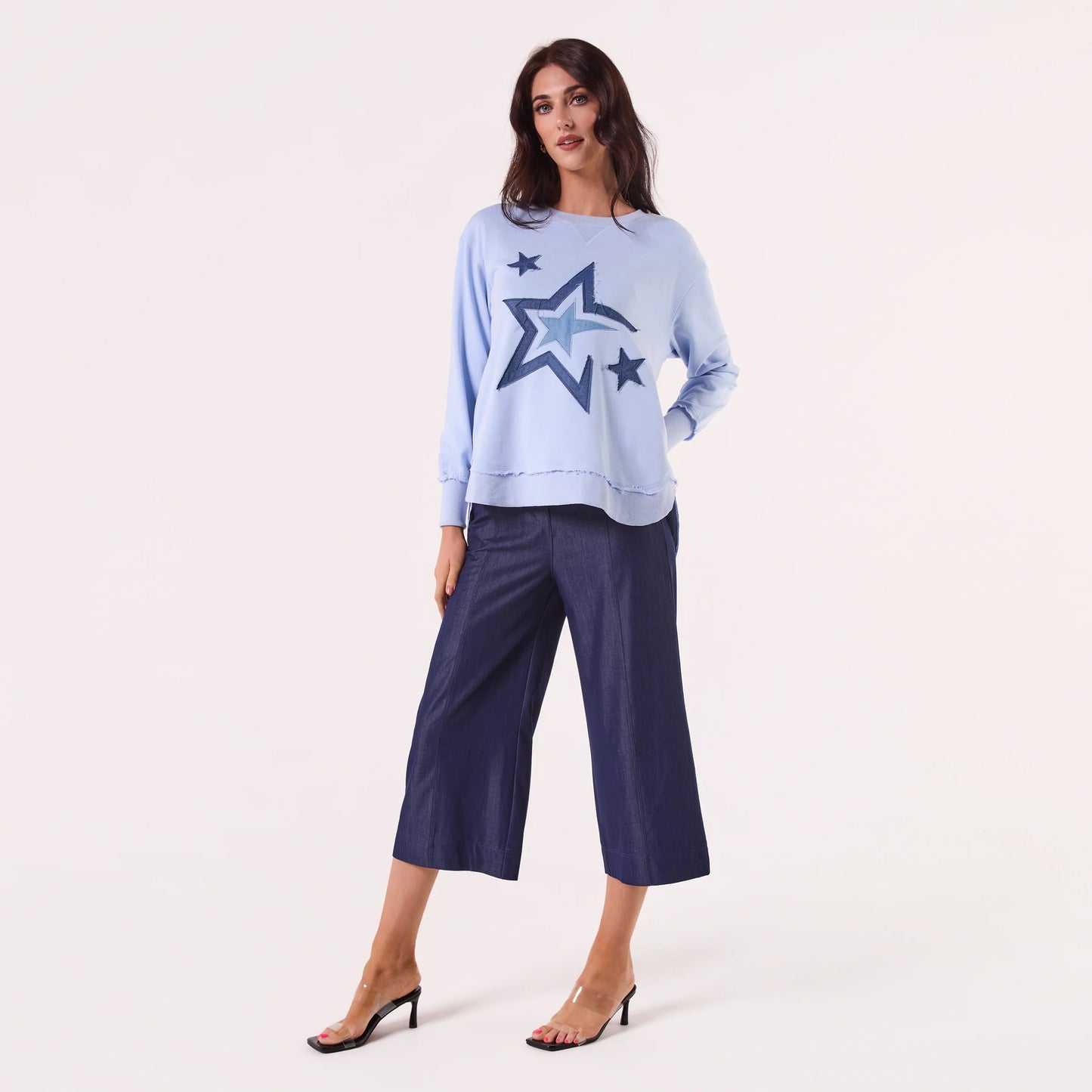 AMYIC PATCHWORK SWEATER