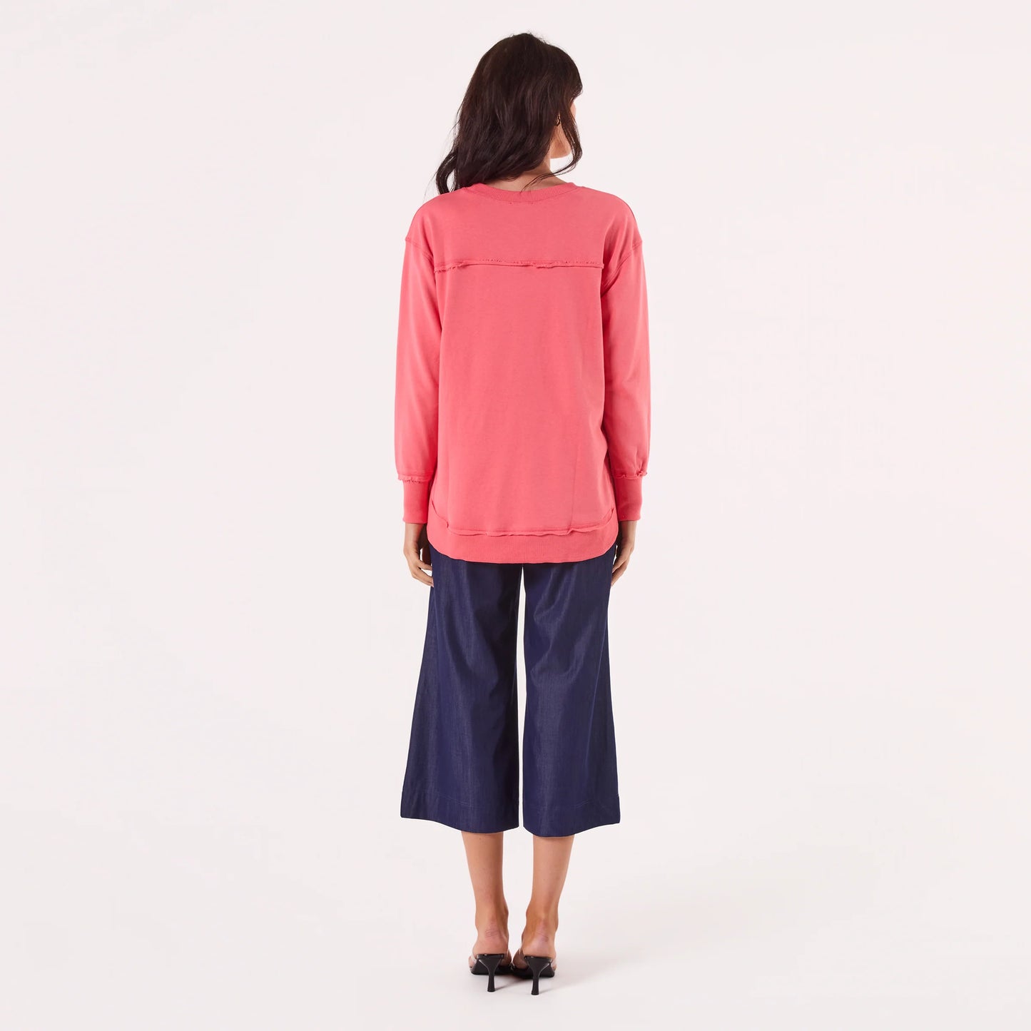 AMYIC STAR SWEATER IN WATER MELON