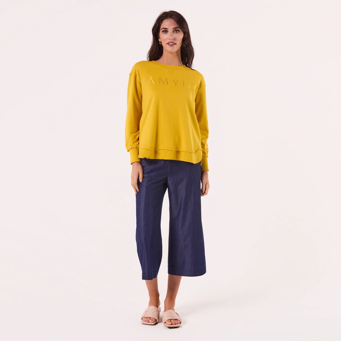 AMYIC SWEATER MUSTARD
