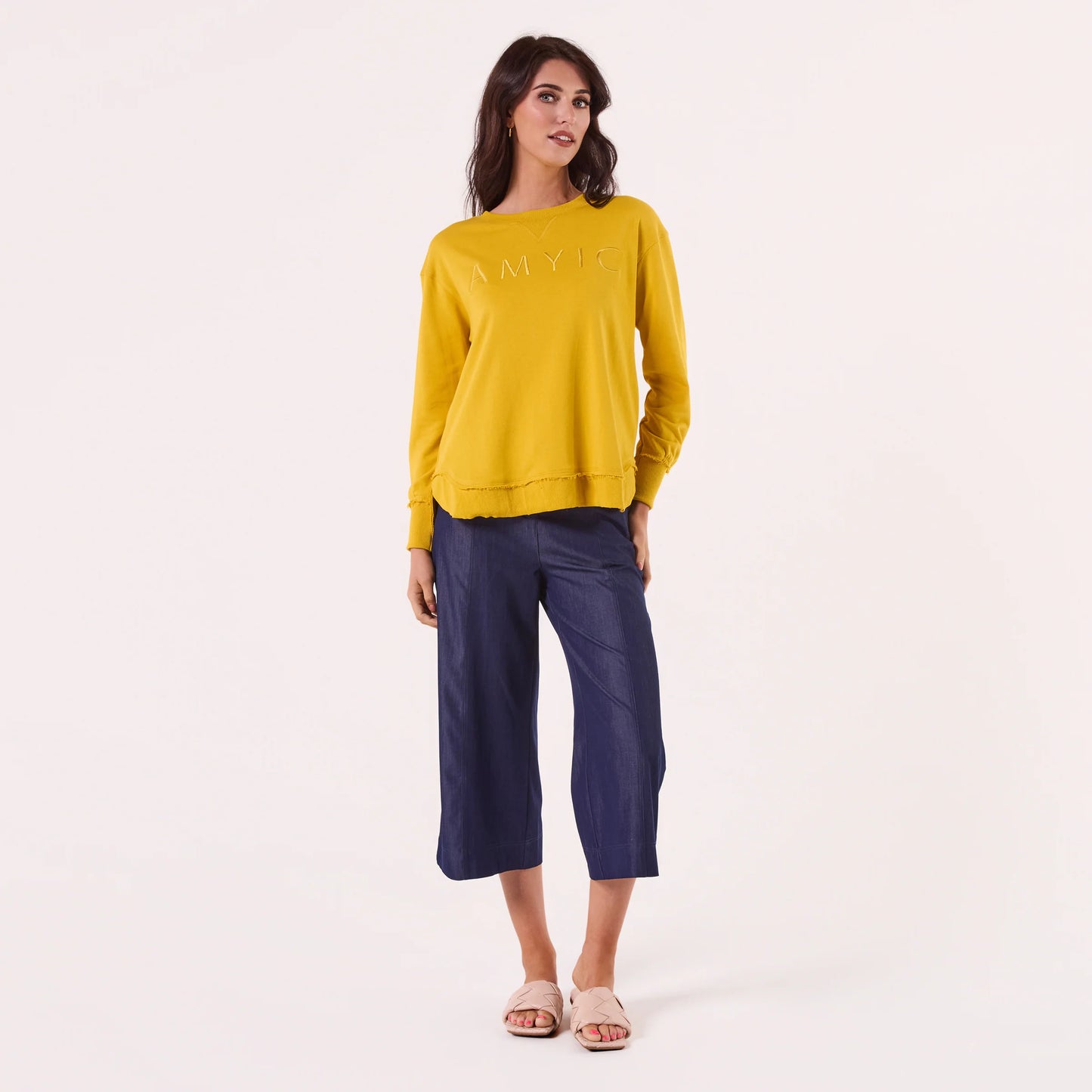 AMYIC SWEATER MUSTARD