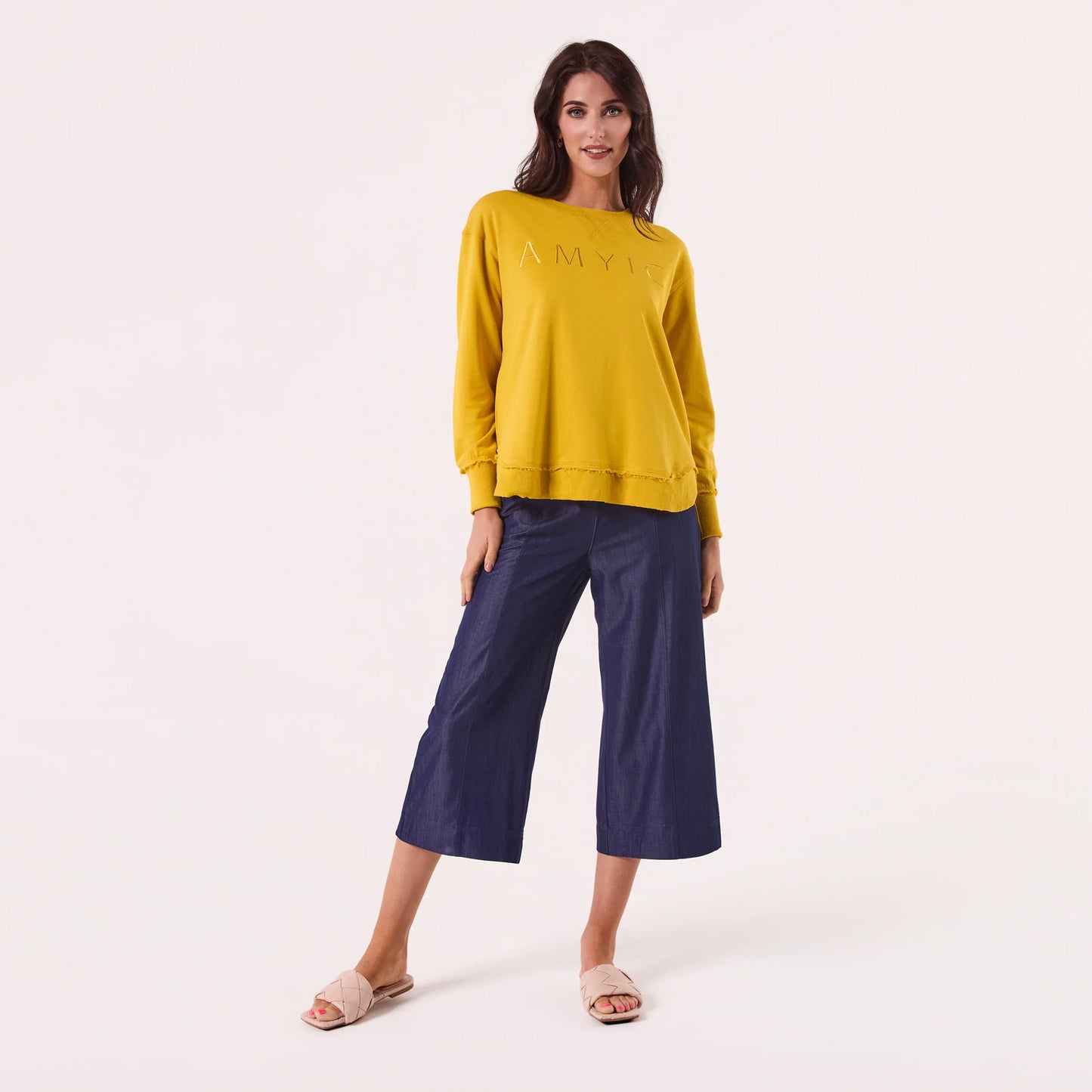 AMYIC SWEATER MUSTARD