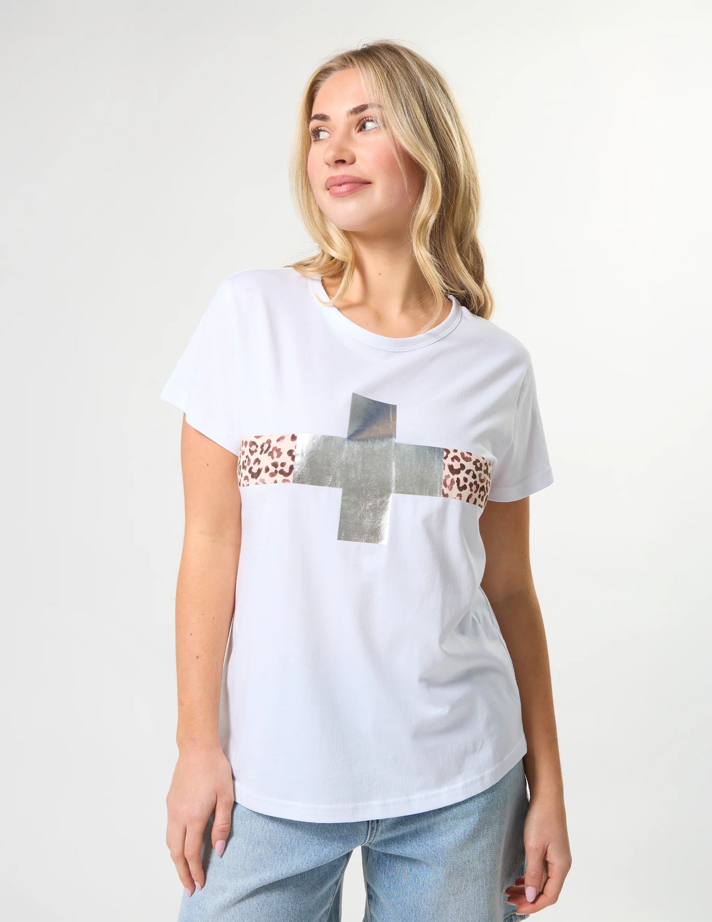 SILVER CROSSING CLASSIC TEE