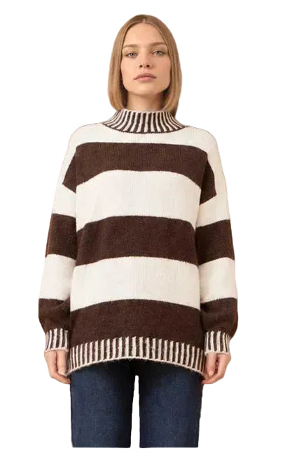 GIGI KNIT IN BITTER CHOCOLATE