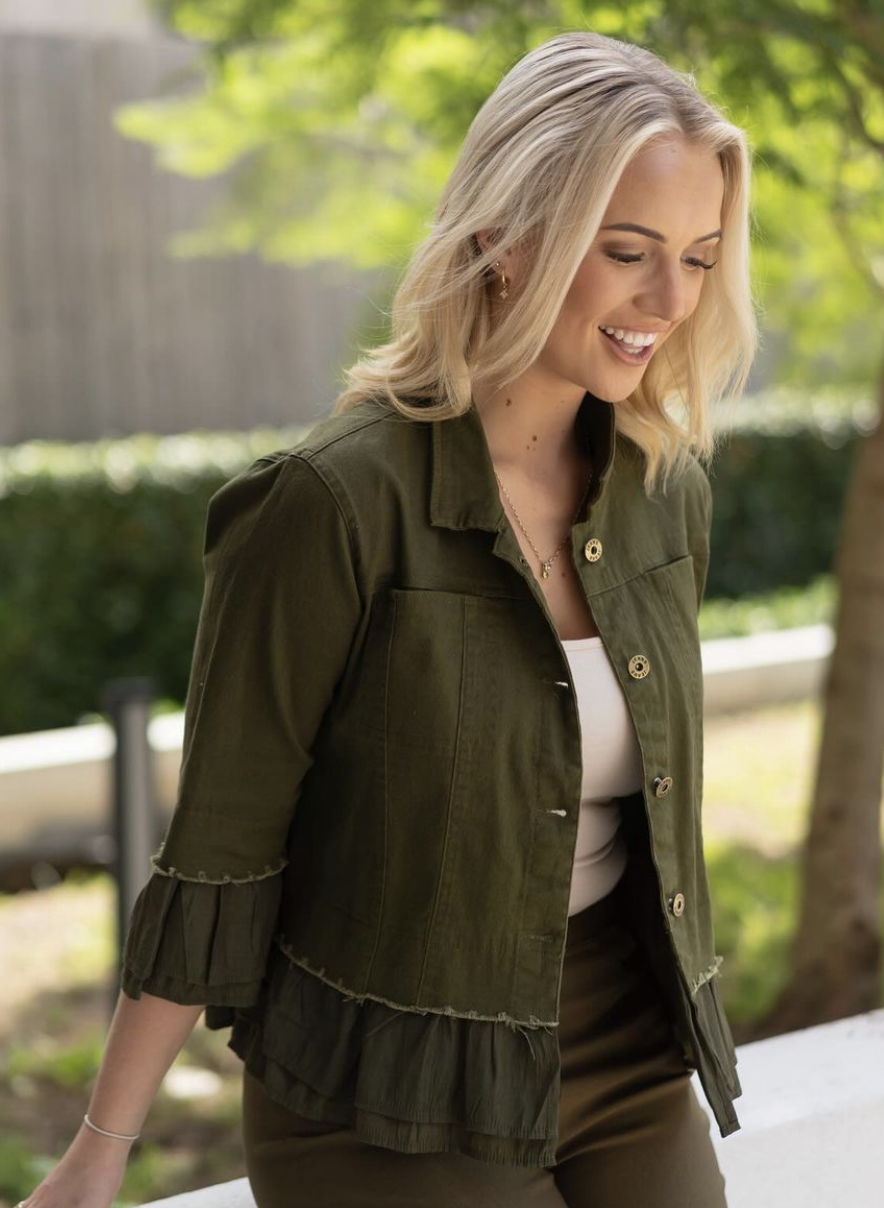 GRACIE JACKET KHAKI