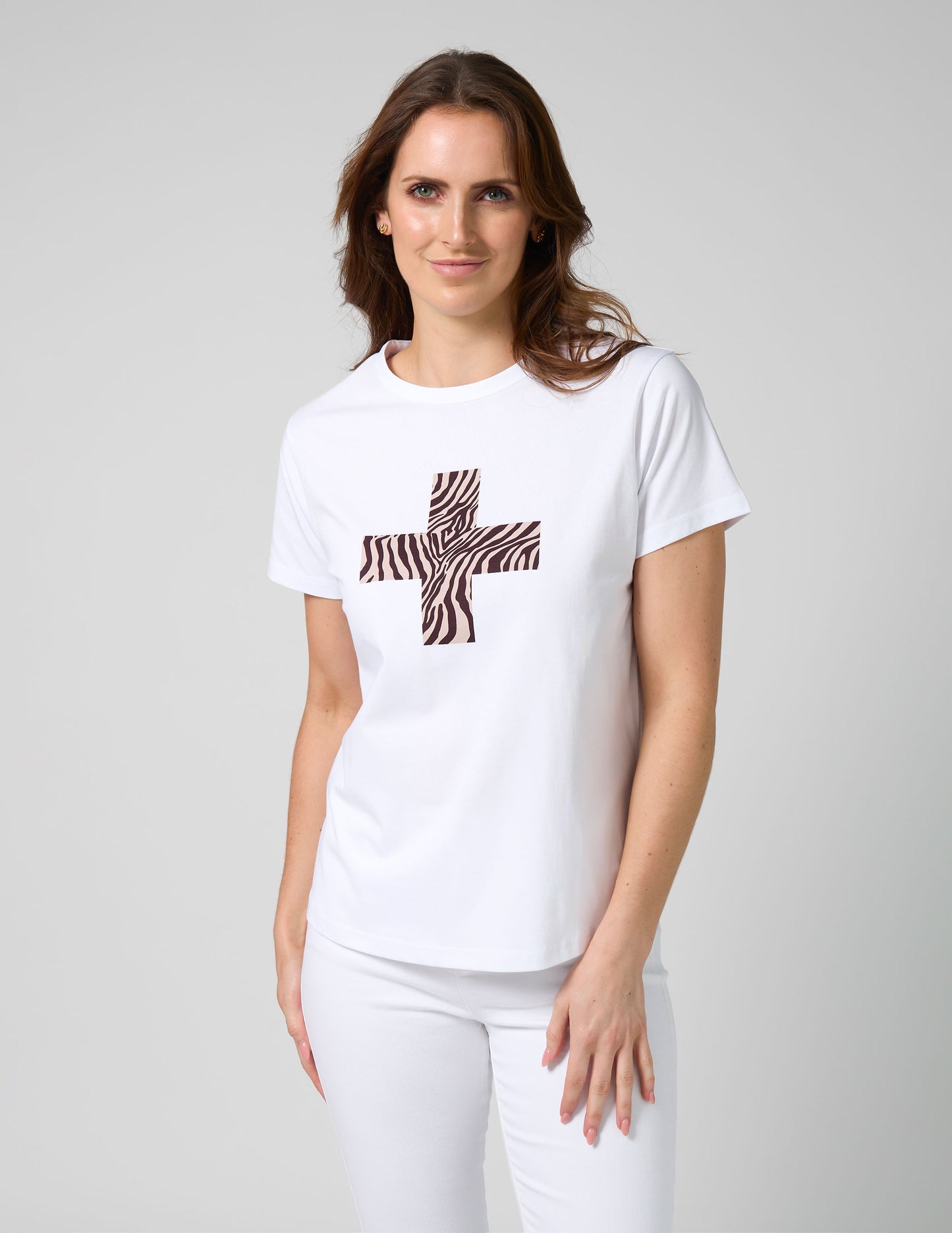 ZEBRA CROSS TEE