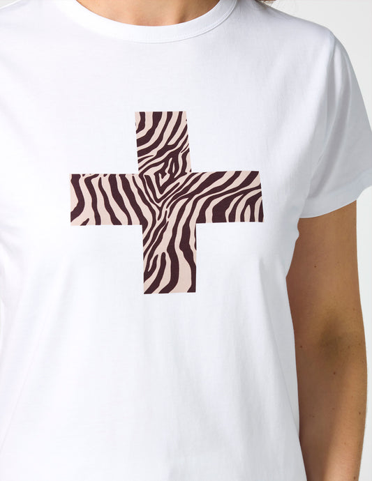 ZEBRA CROSS TEE