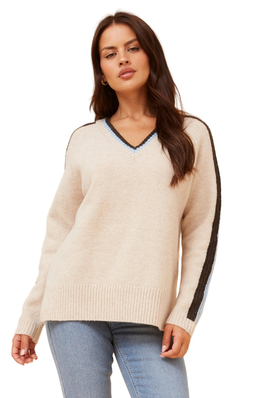TINA KNIT IN OATMEAL