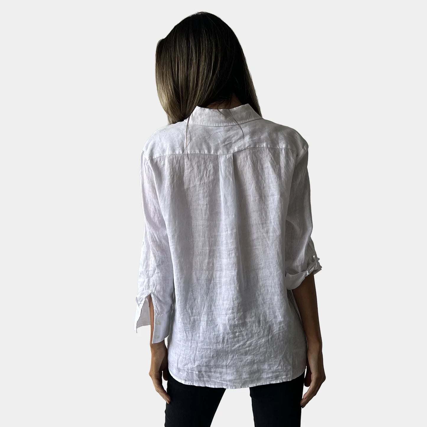 OLIVIA LINEN SHIRT
