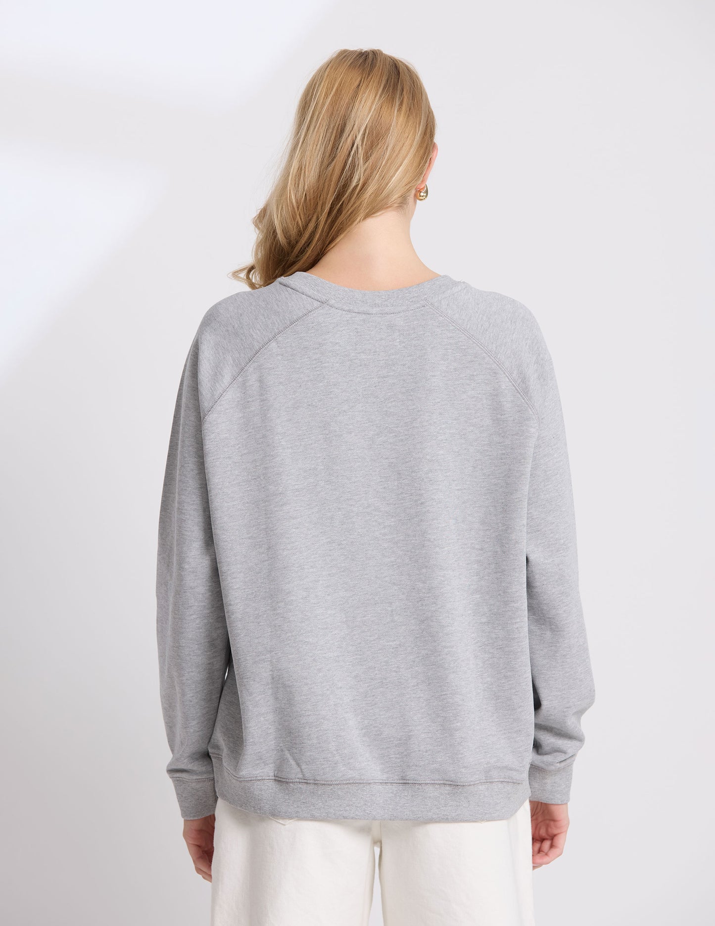 CLASSIC SWEATER IN GREY MARLE