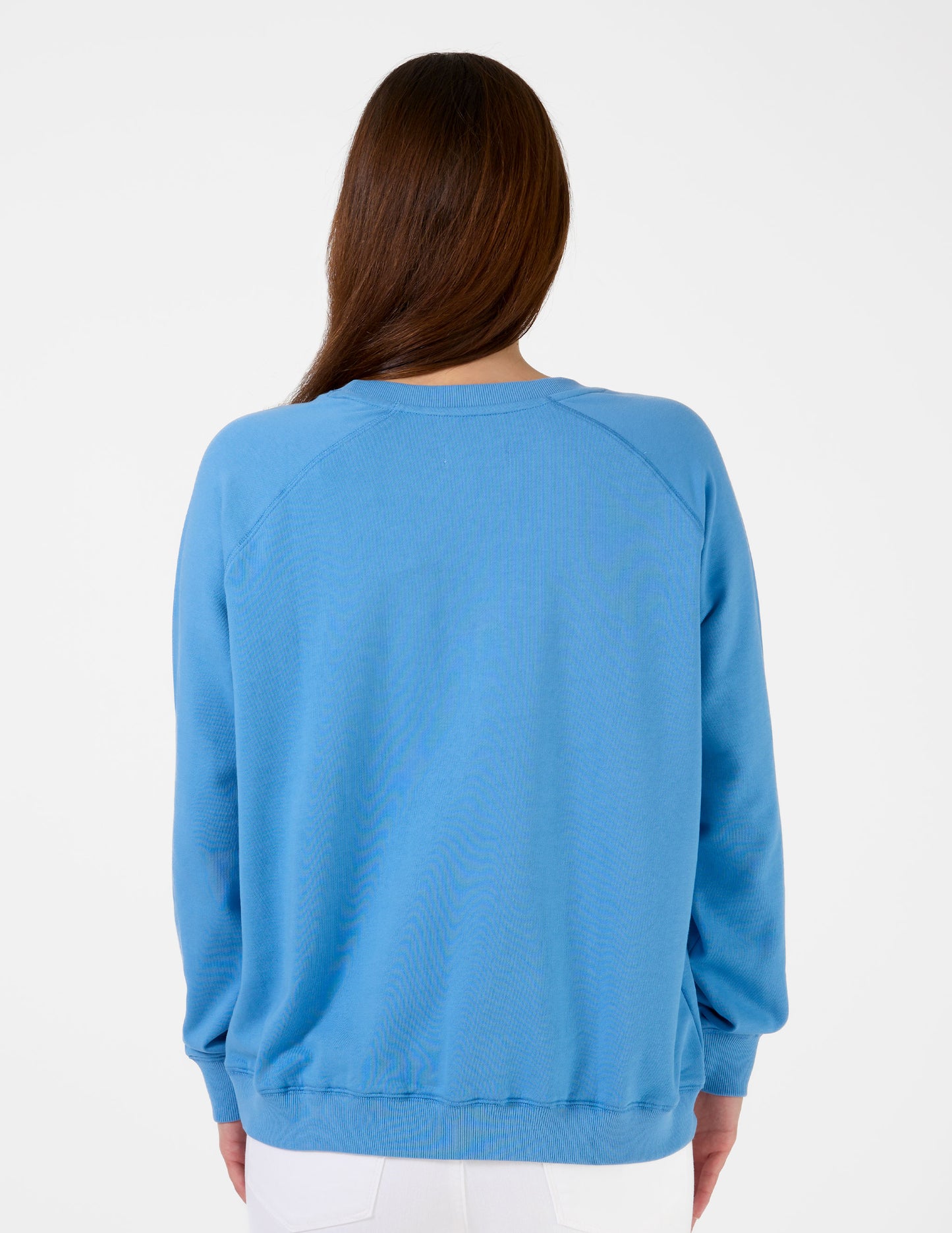 STELLA + GEMMA CLASSIC LOGO SWEATER SKY