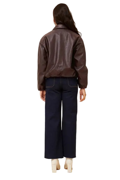 VEGAN LEATHER JACKET