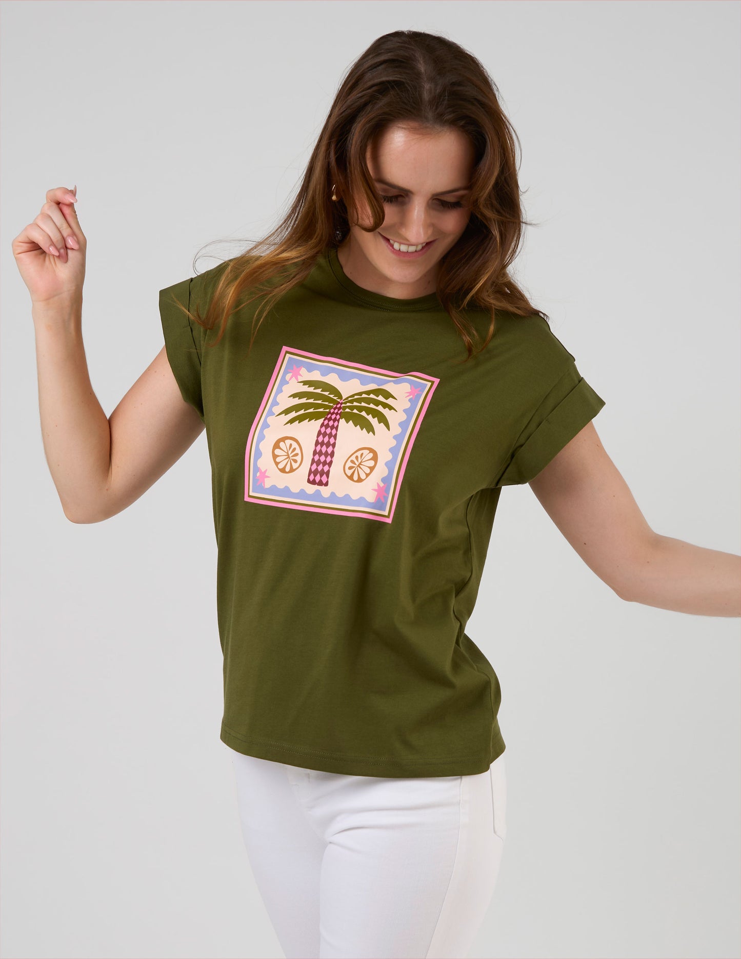 PALM CUFF TEE