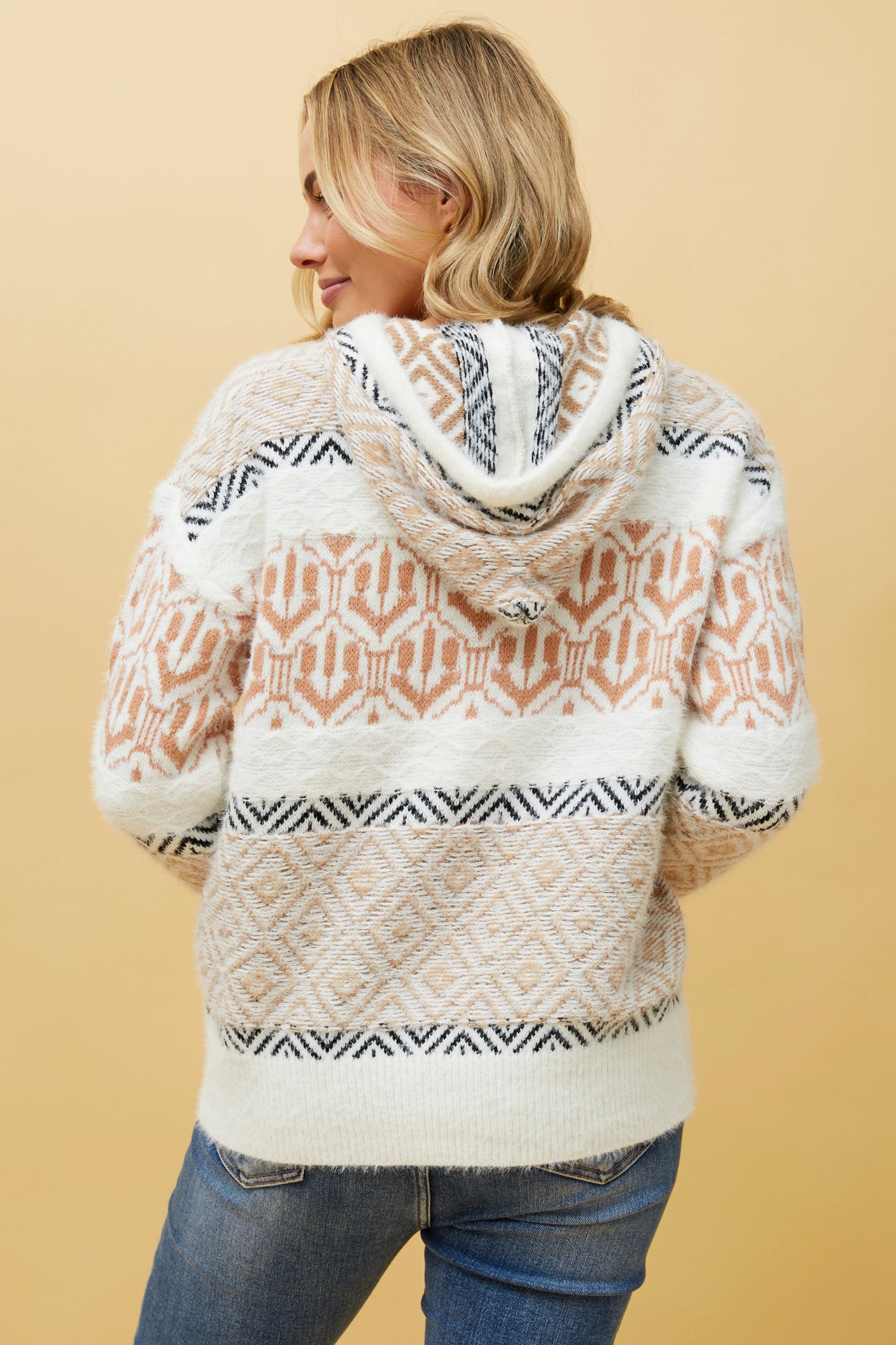 MELINA HOODED KNIT