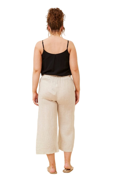 MACIE LINEN PANT IN LINEN
