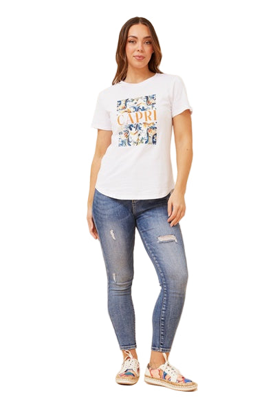 CAPRI GRAPHIC TEE