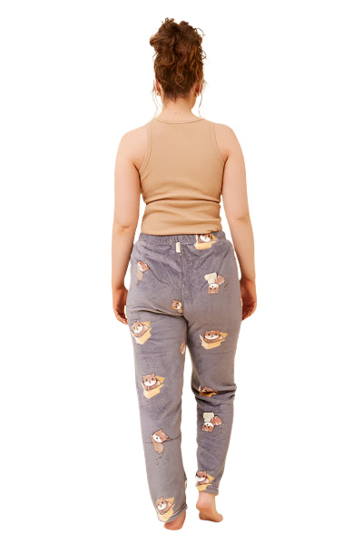 CAT PLUSH PJ PANTS