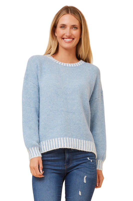 KATIE KNIT IN SKYLIGHT