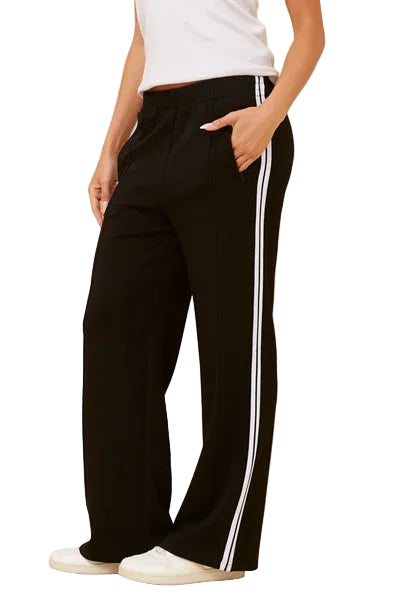 KARI TRACK PANT IN BLACK