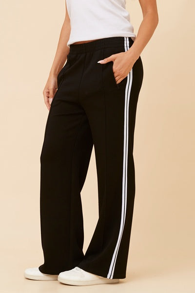 KARI TRACK PANT IN BLACK