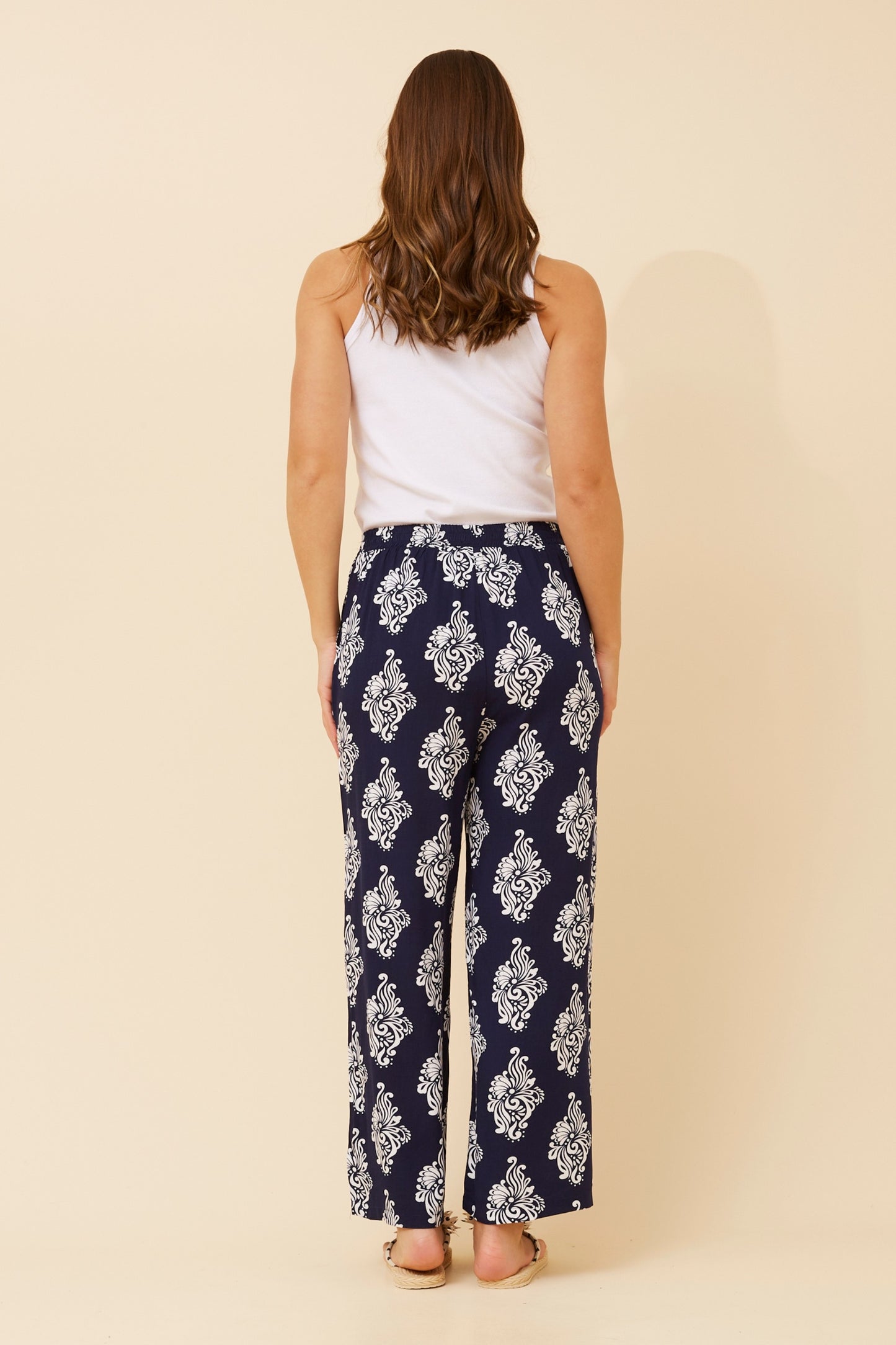 SAMMI ABSTRACT PRINT PANT