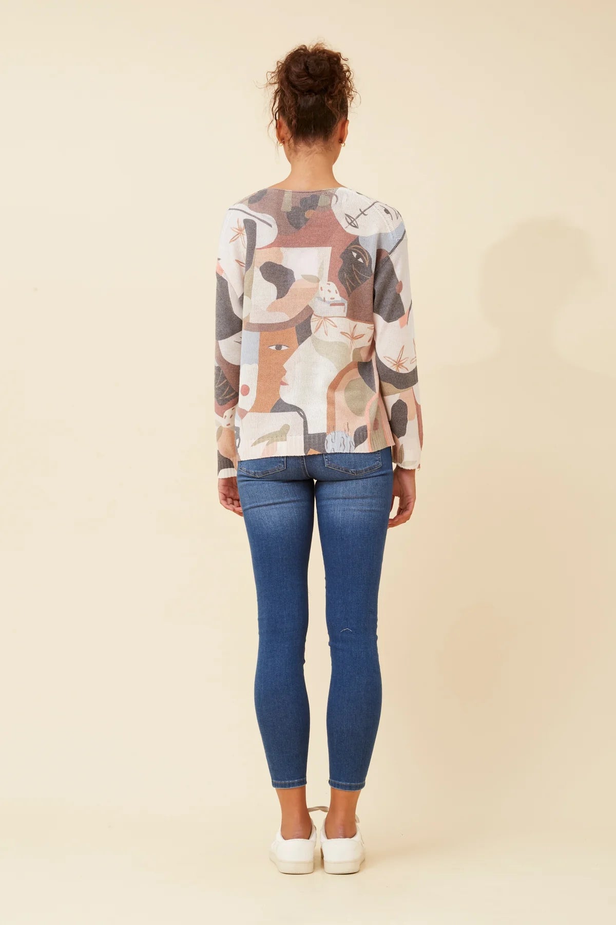 NADIA PRINTED TOP