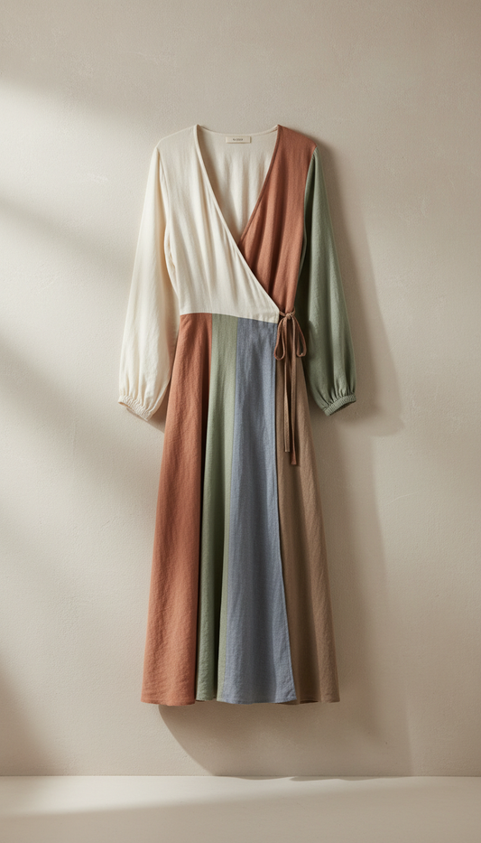 Button-Front Linen Jumper