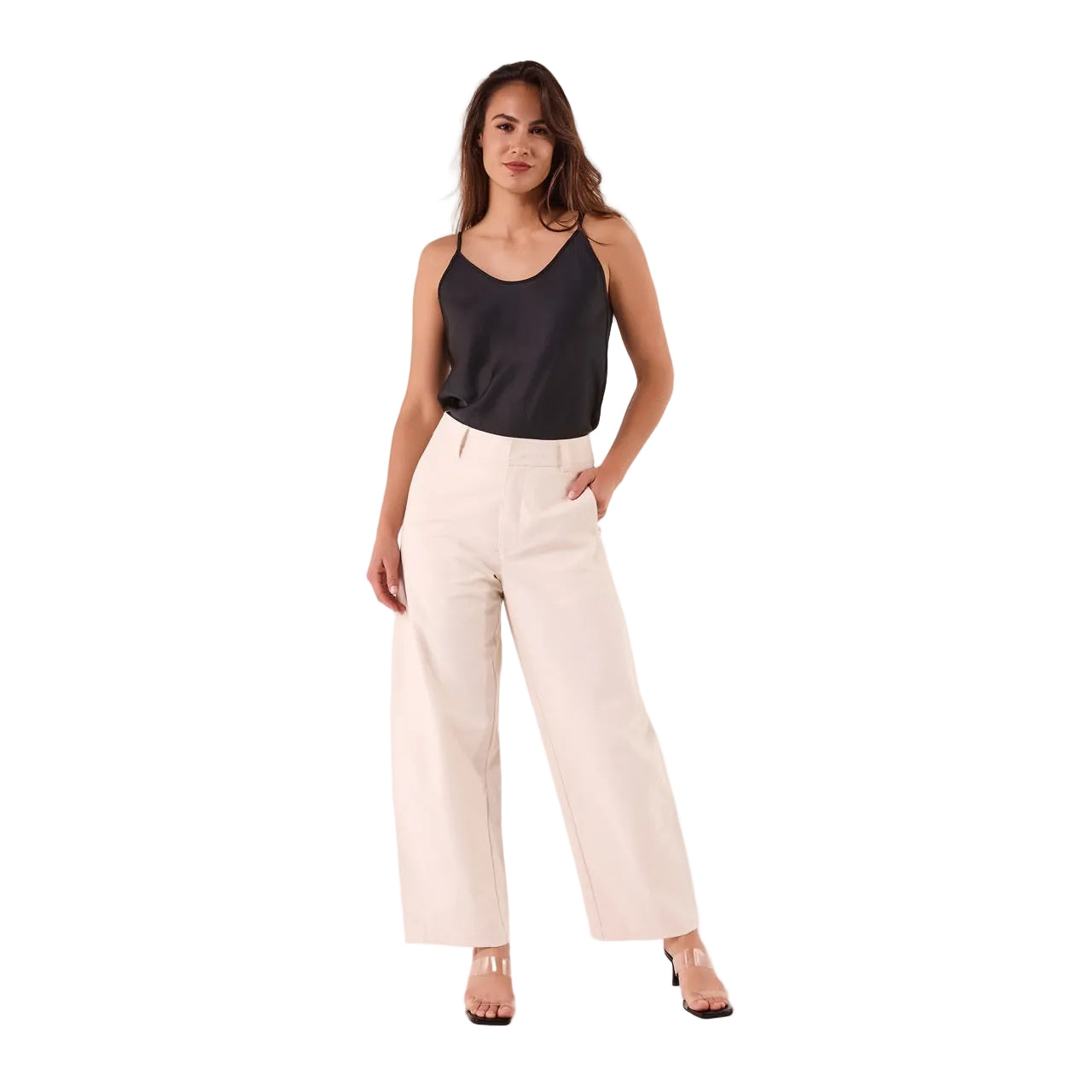 AMYIC BARREL LEG PANT