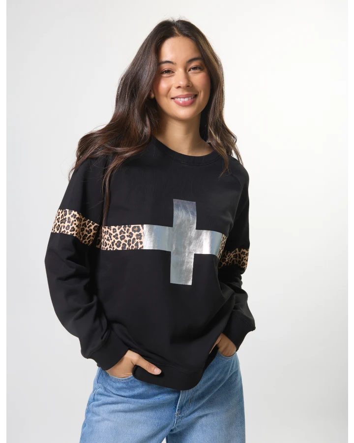 SILVER CROSS LEOPARD