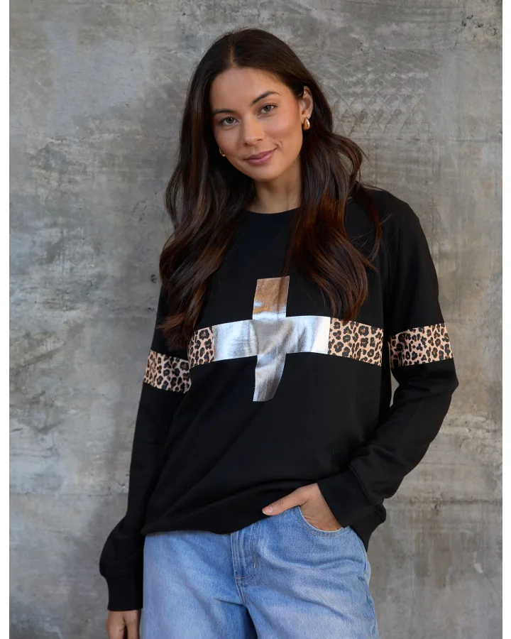 SILVER CROSS LEOPARD