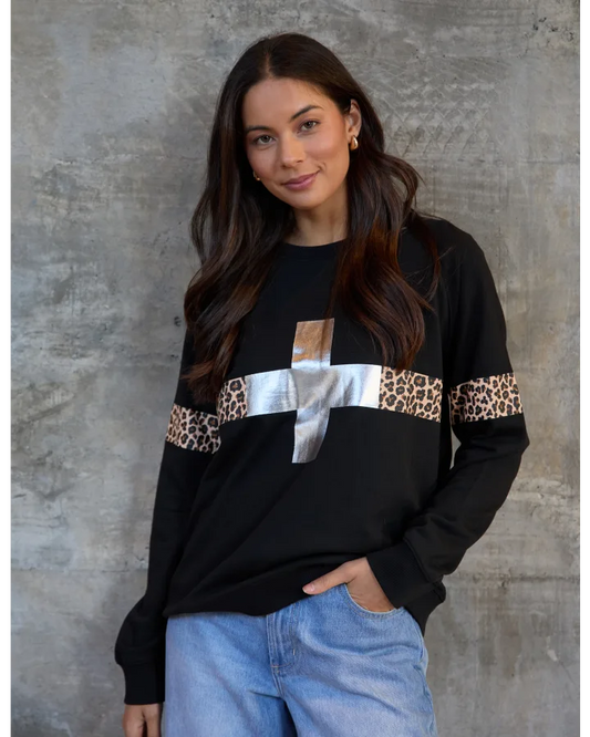 SILVER CROSS LEOPARD