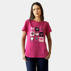 BELLA TEE HOT PINK
