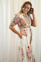 FAIT DRESS IN CREAM