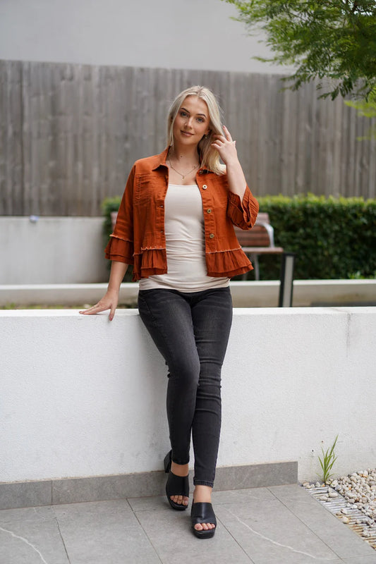 GRACIE JACKET TAN