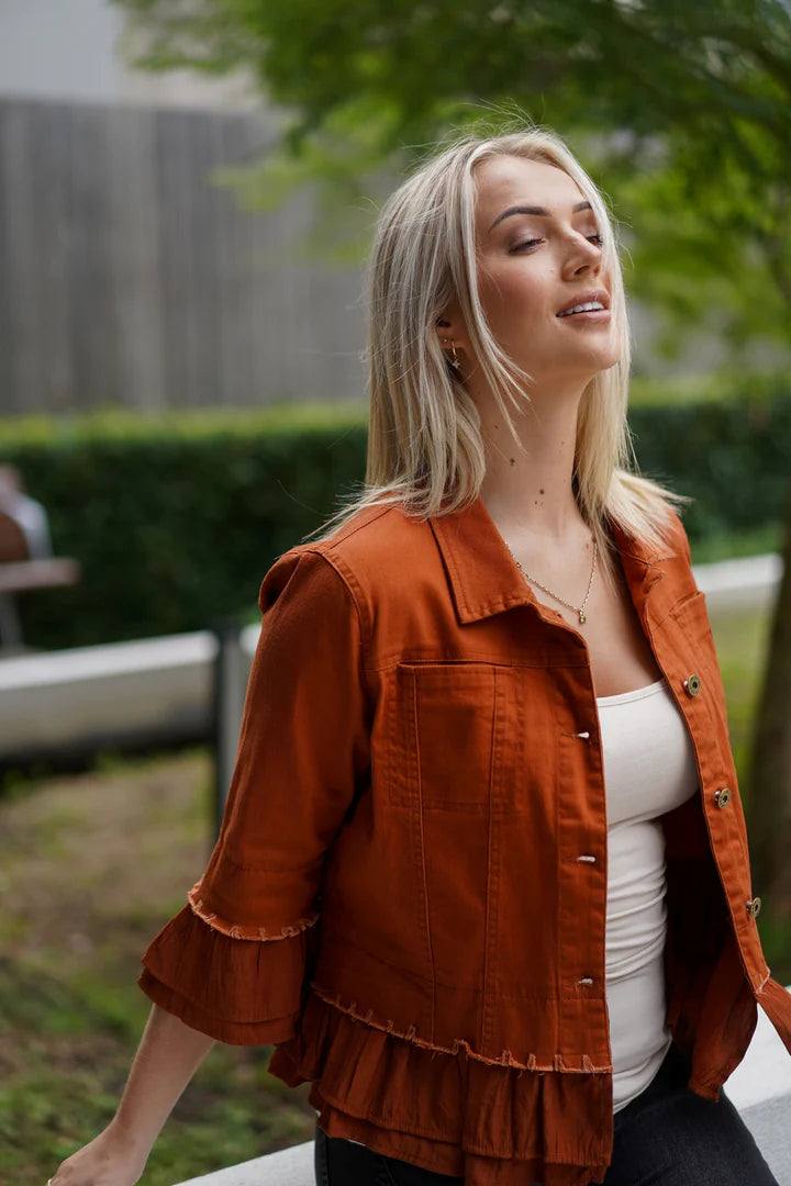 GRACIE JACKET TAN