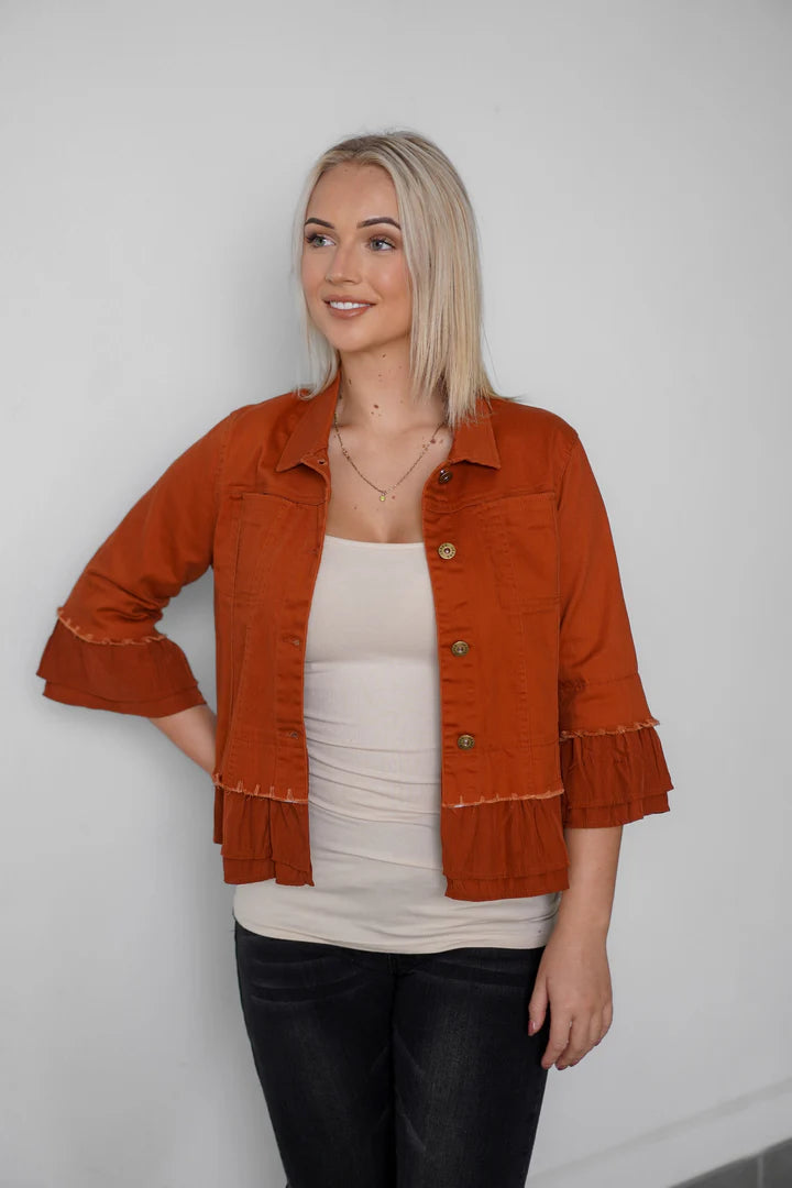 GRACIE JACKET TAN